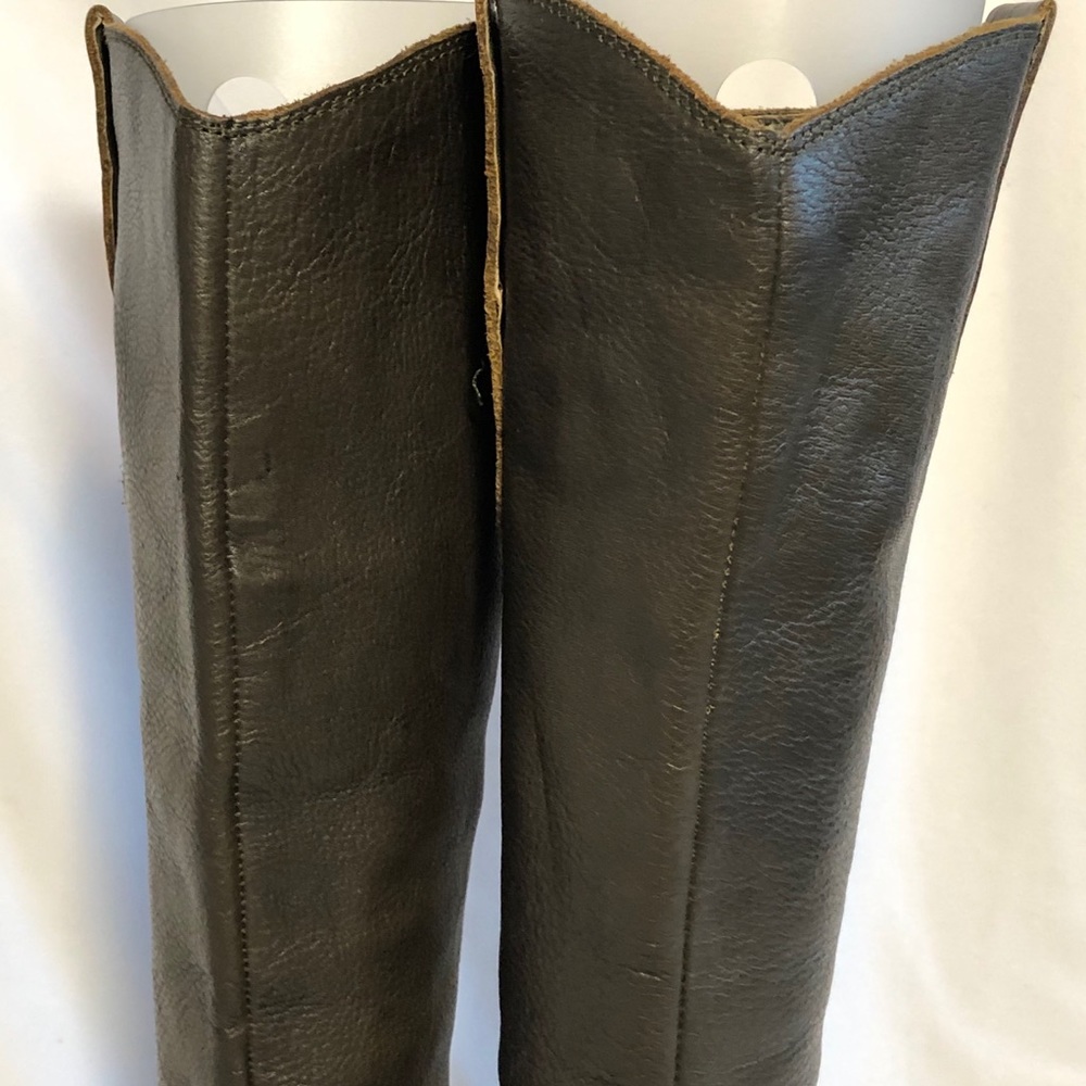Miz Mooz Green Leather Boots - Picture 5 of 15